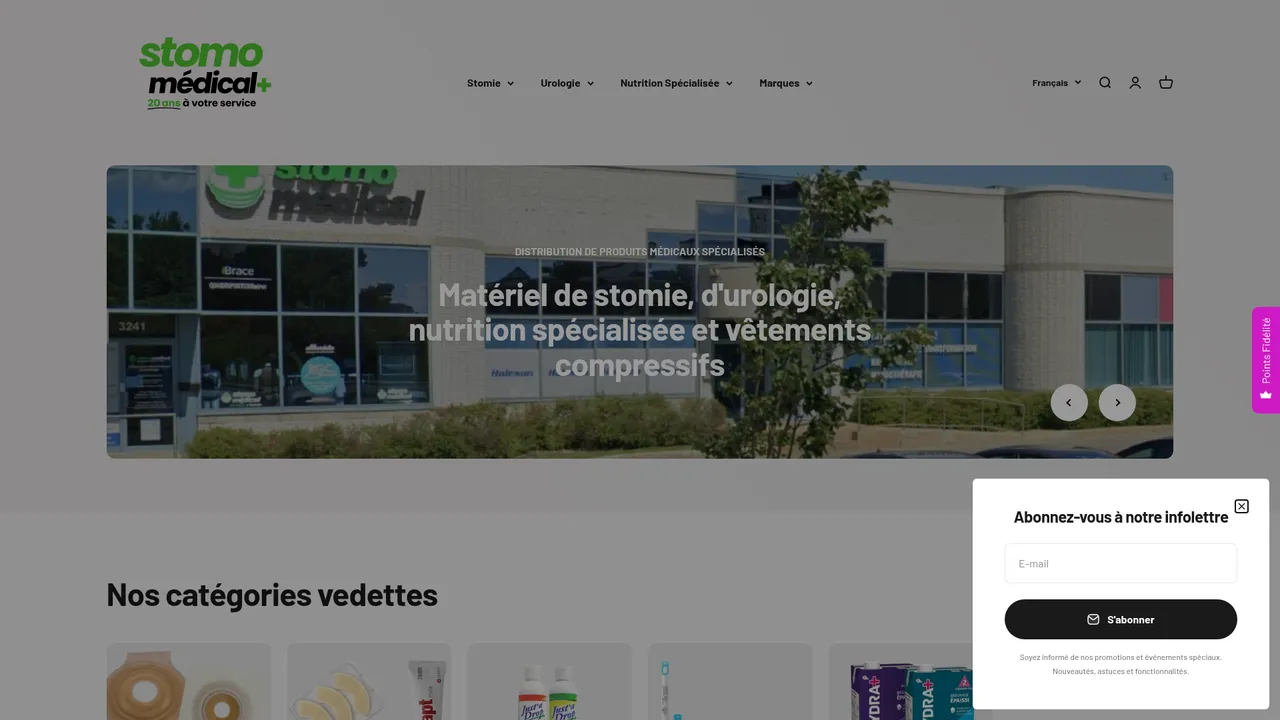 Screenshot de Stomo Médical