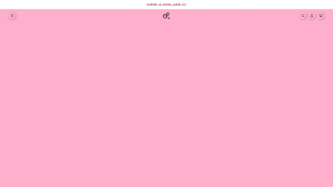 Screenshot de Store Olivia Rodrigo