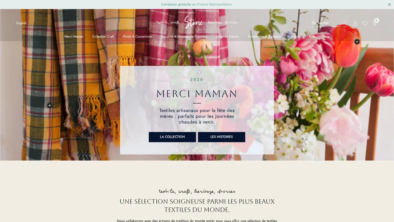 Screenshot de Storieshop