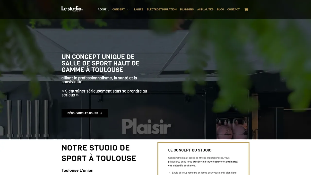 Screenshot de Studio sport santé