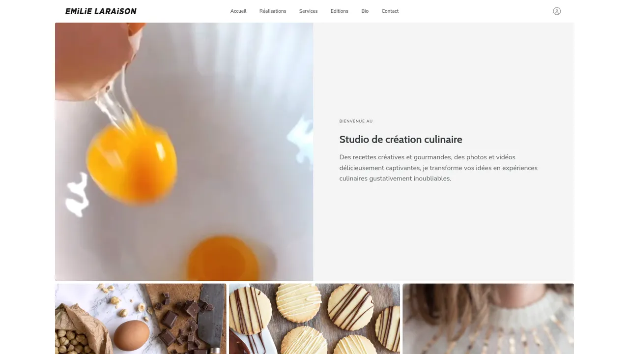 Screenshot de stylisme-culinaire.fr