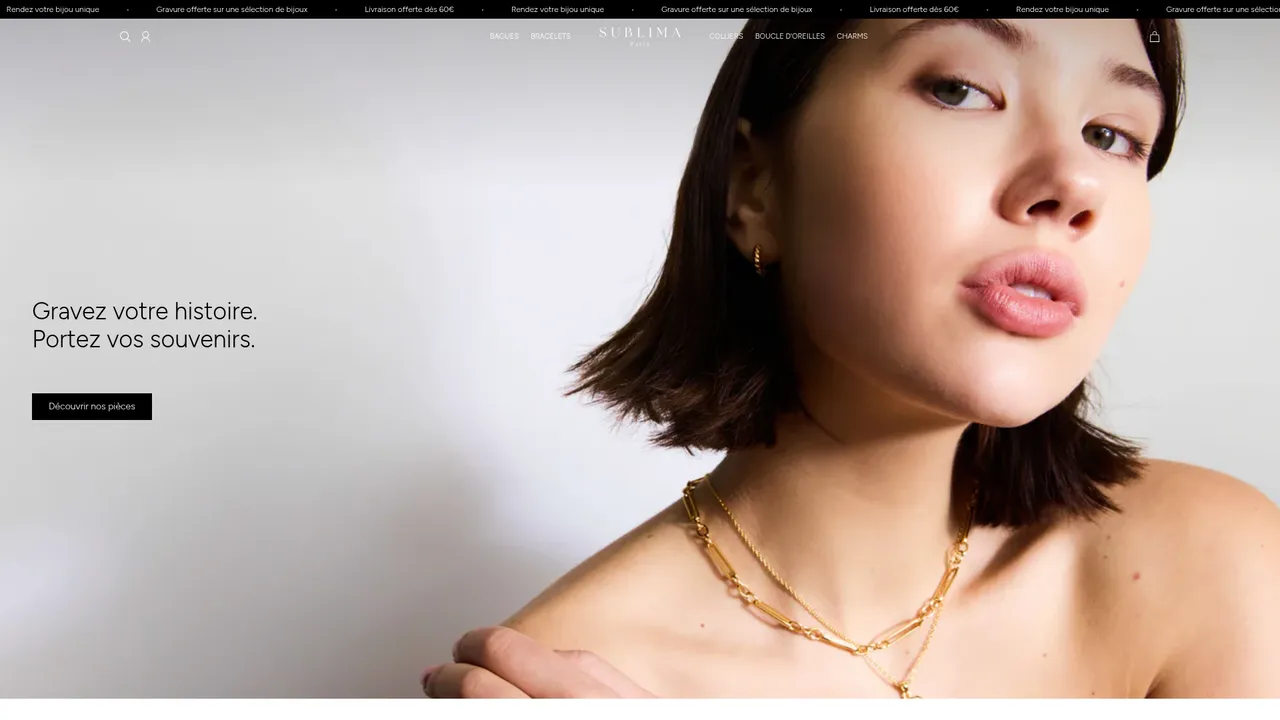 Screenshot de Sublima Paris