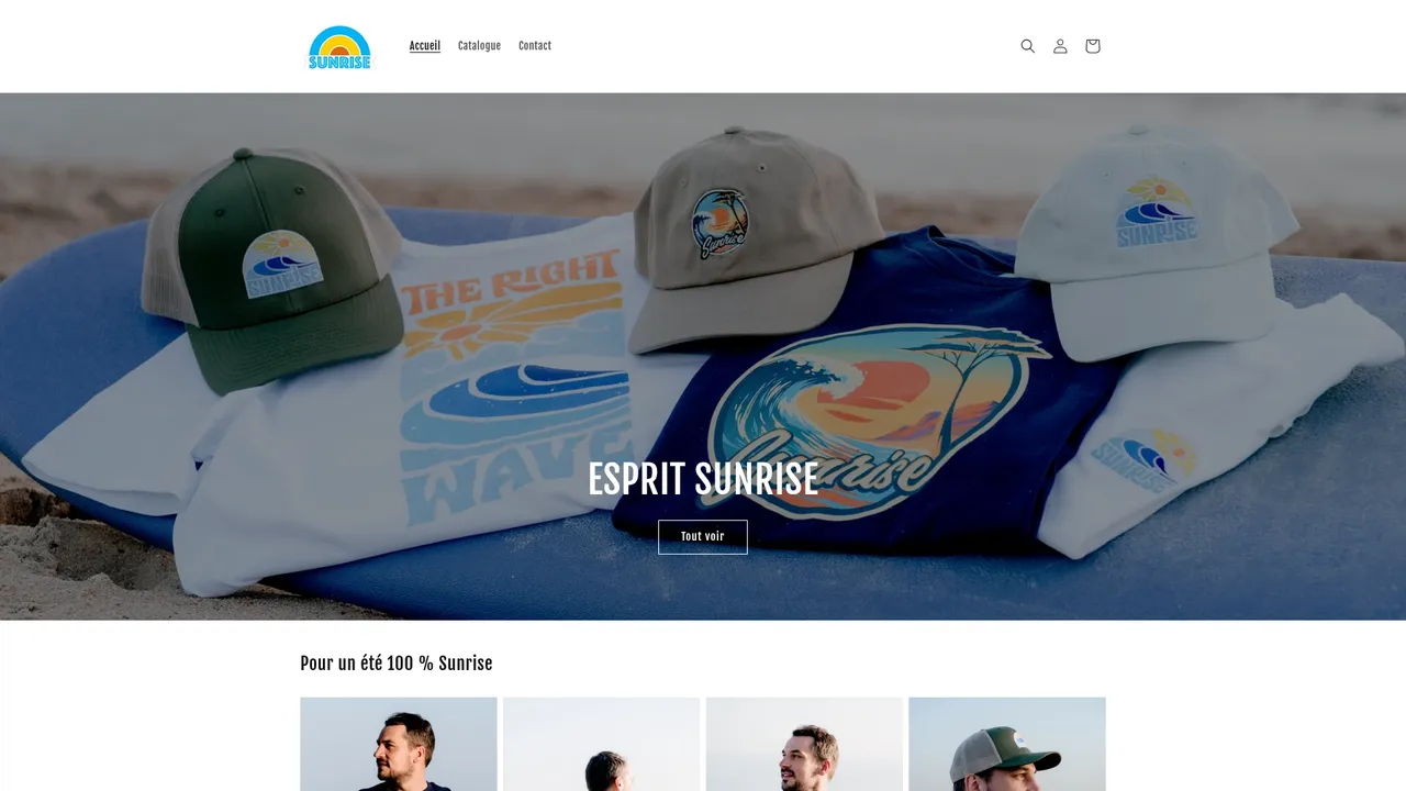 Screenshot de Sunrise Shop