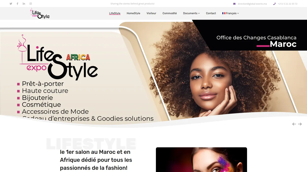 Aperçu du site Tableau décoratif