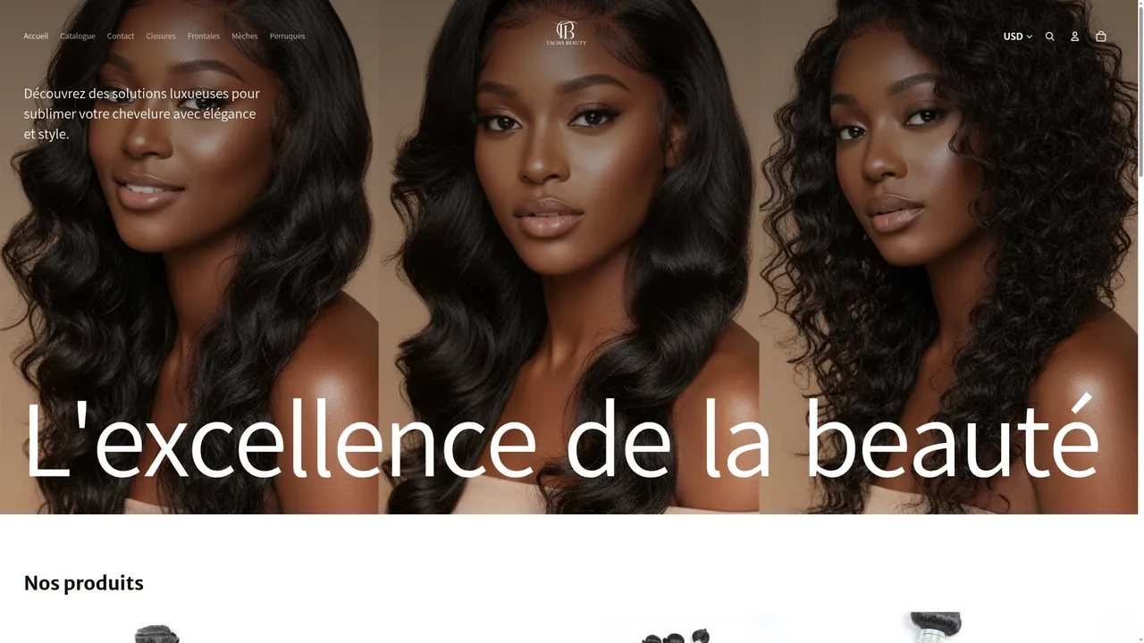 Screenshot de Tacha beauty
