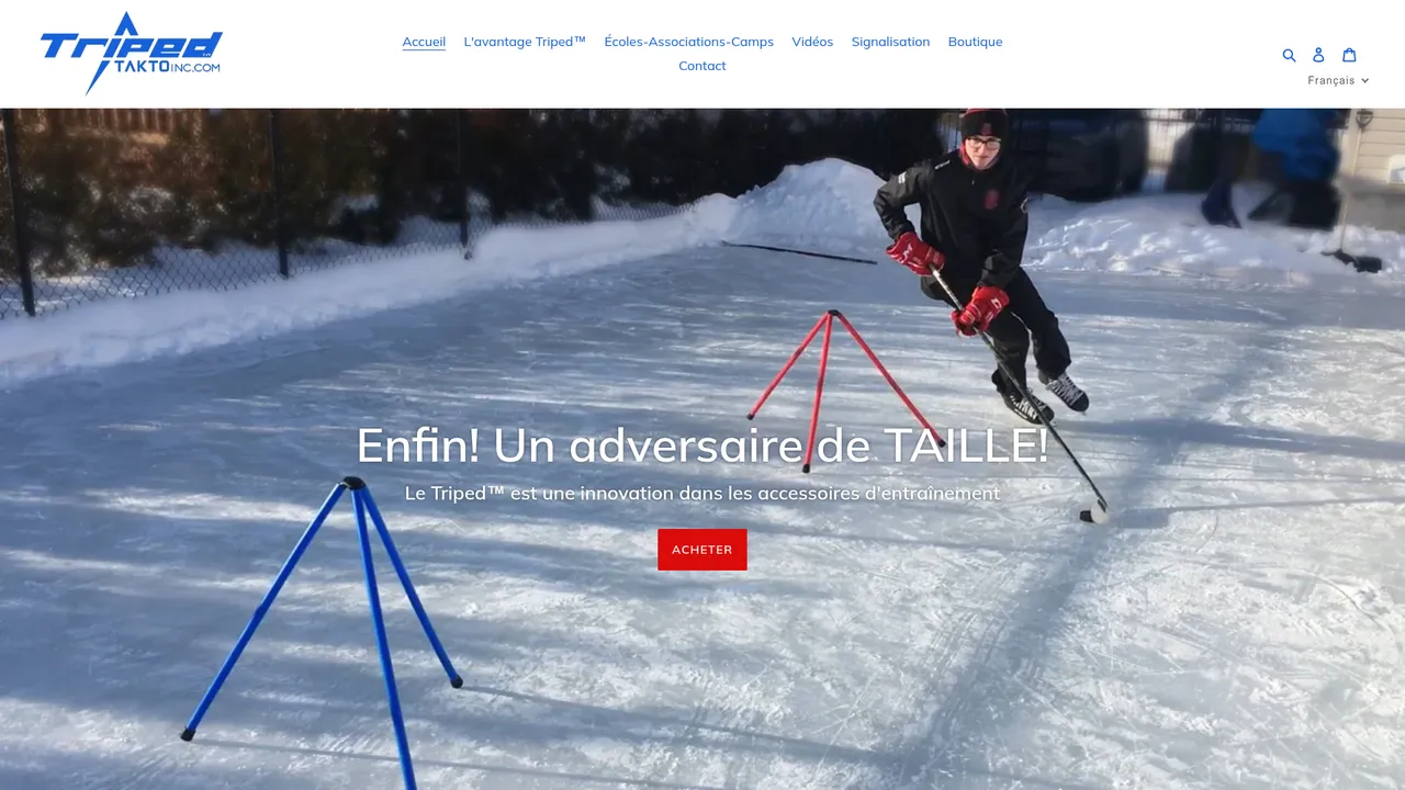 Aperçu du site TAKTO inc