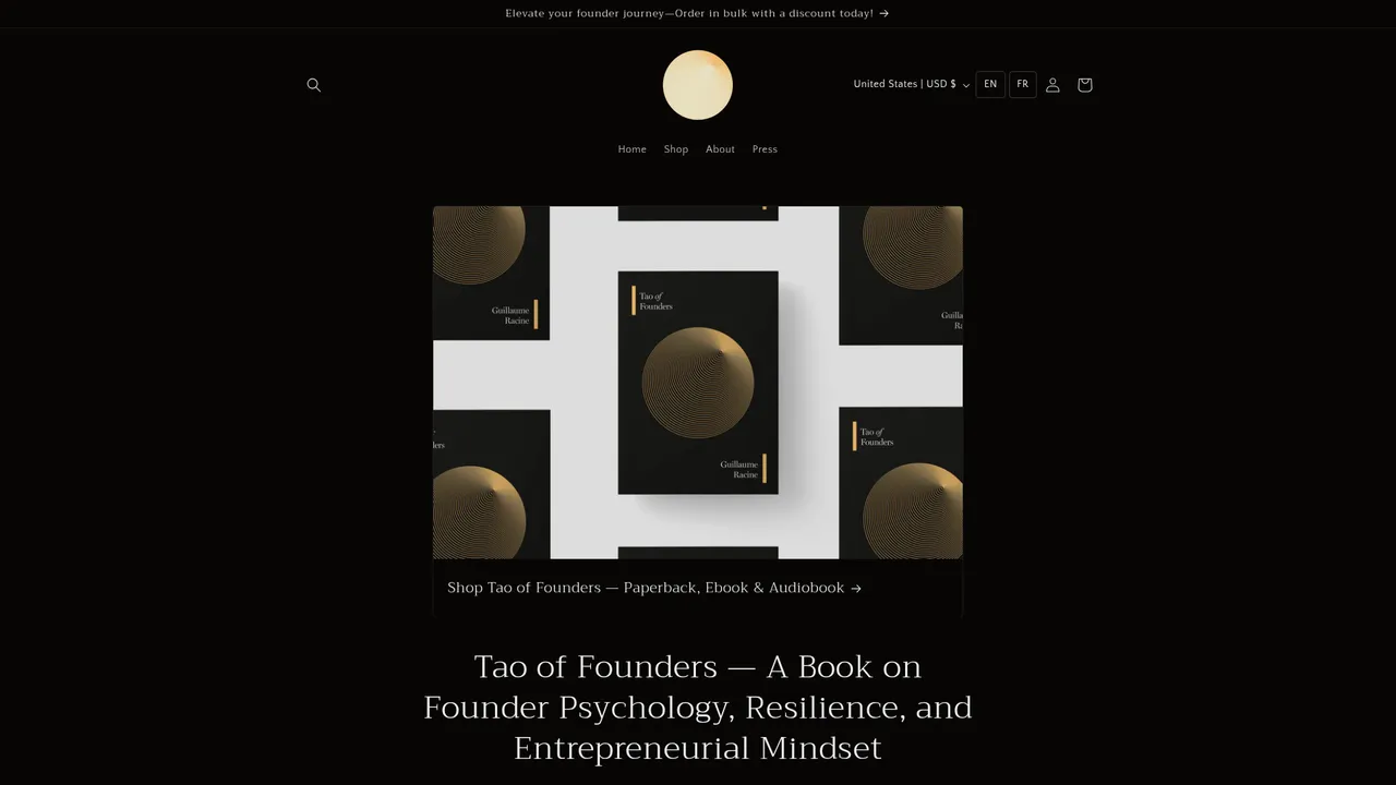 Screenshot de Tao of Founders
