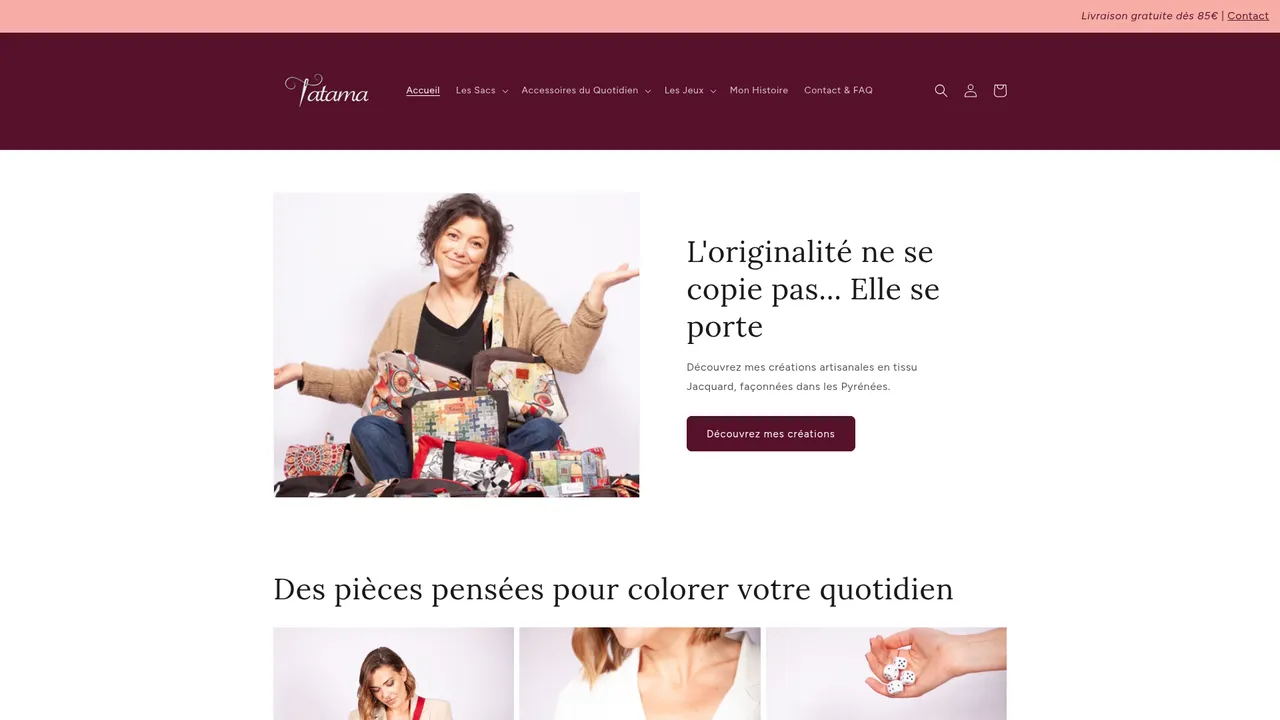 Screenshot de Tatama-Cuir-et-Tissu