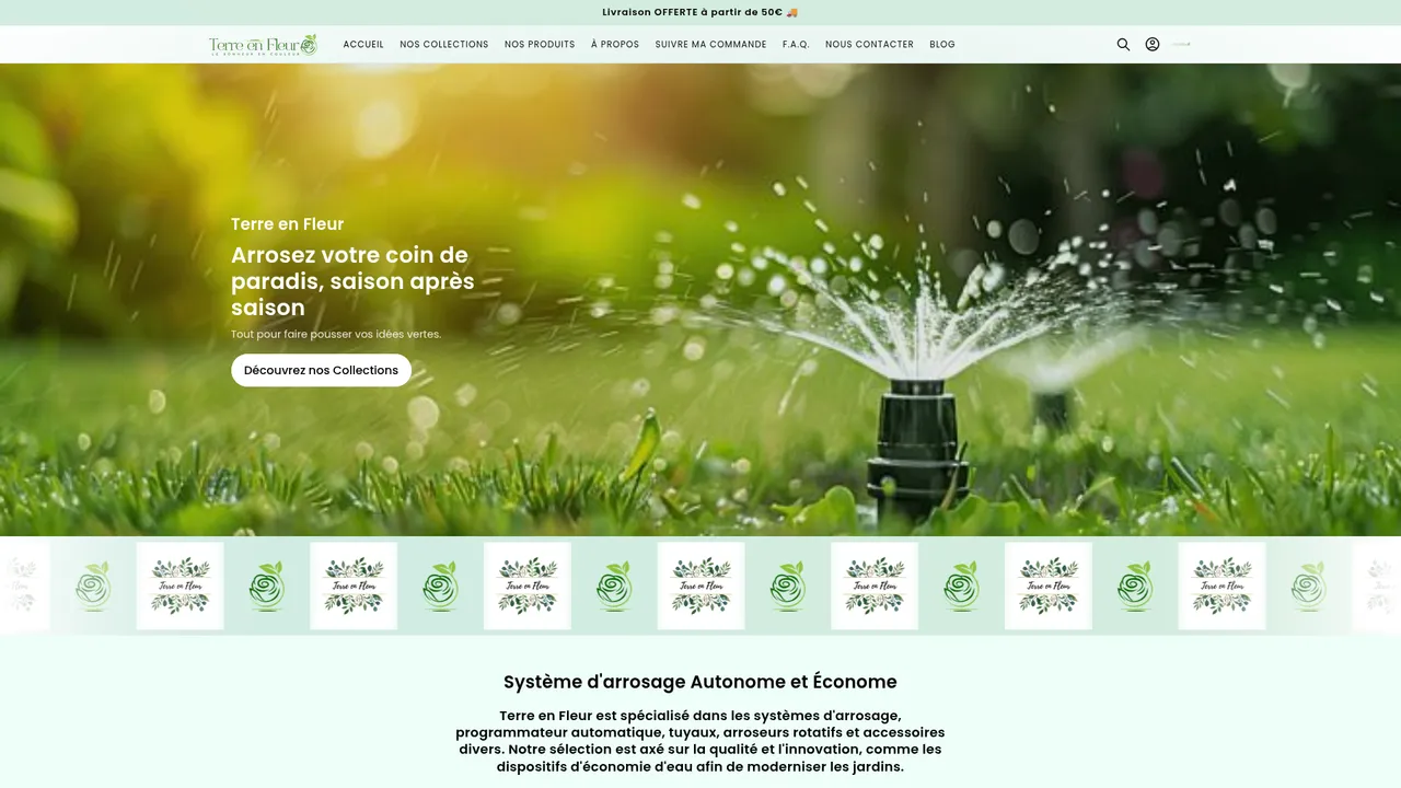 Screenshot de Terre en Fleur