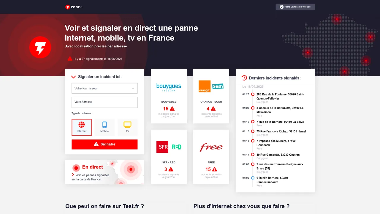 Screenshot de Test