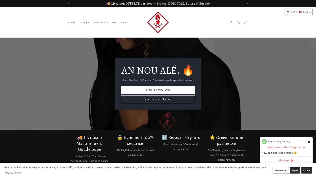 Screenshot de The Fire Girl