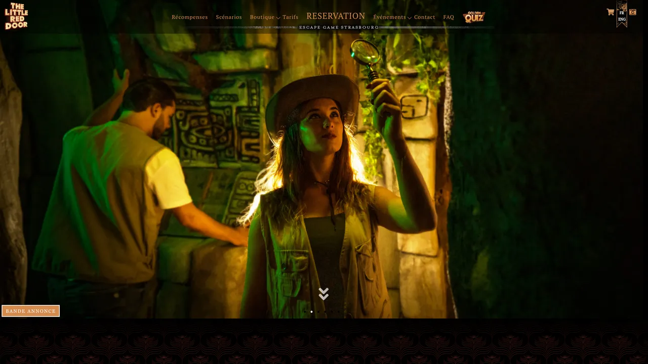 Screenshot de The Little Red Door