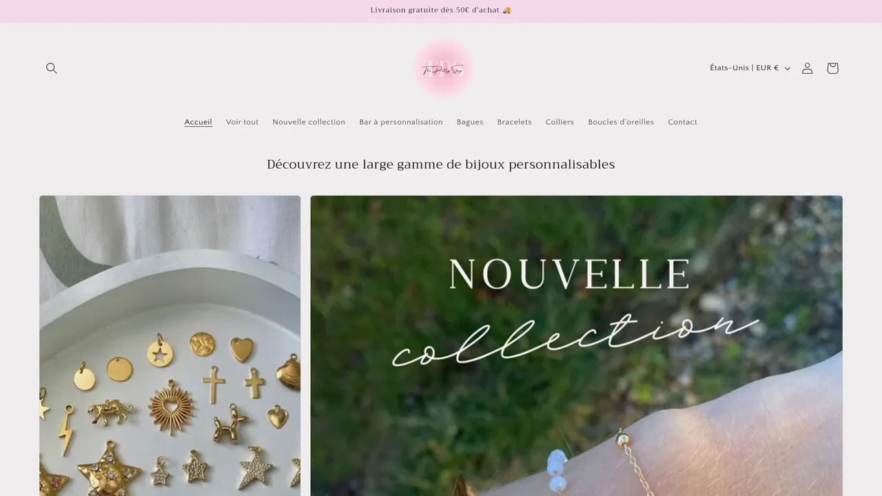 Screenshot de The Pretty Shop By Celia