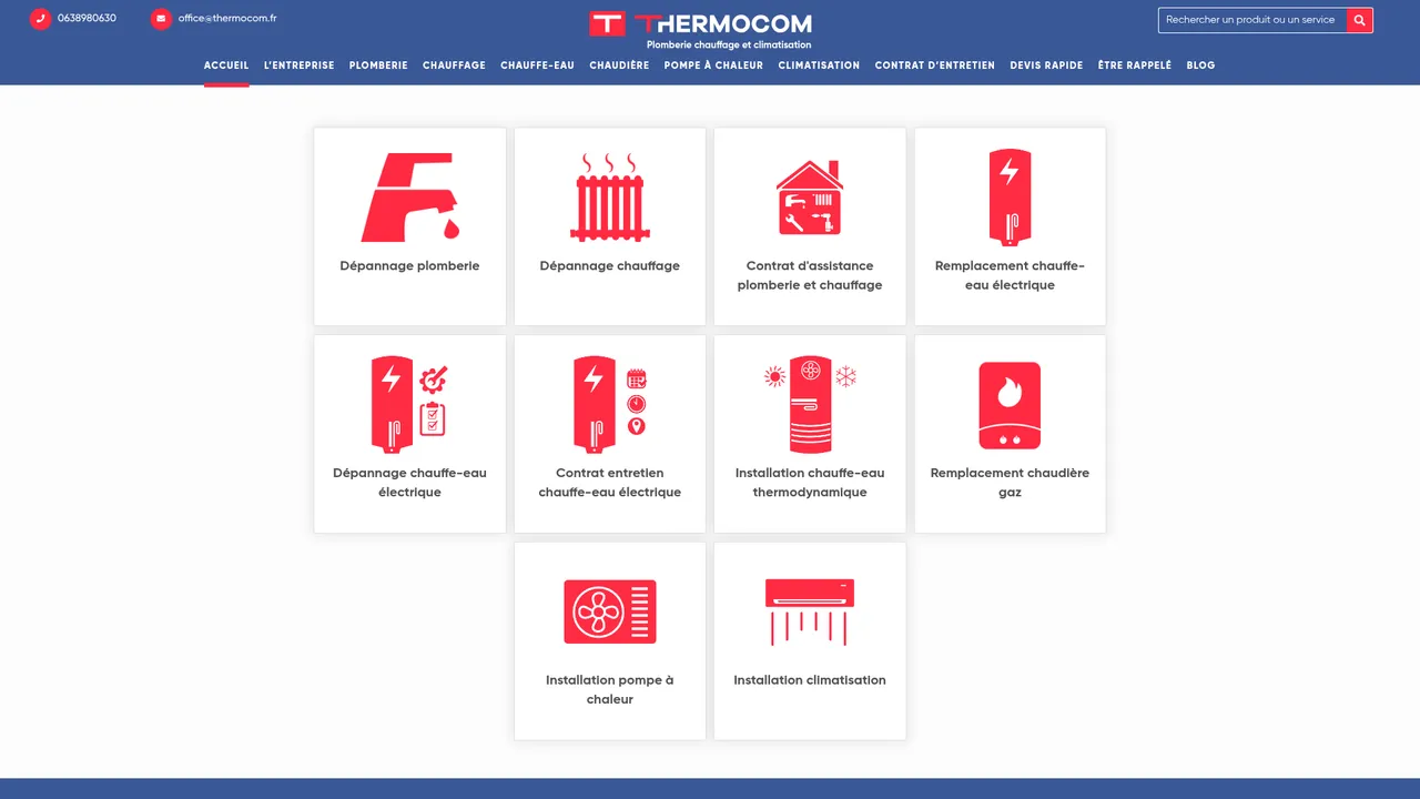 Screenshot de Thermocom