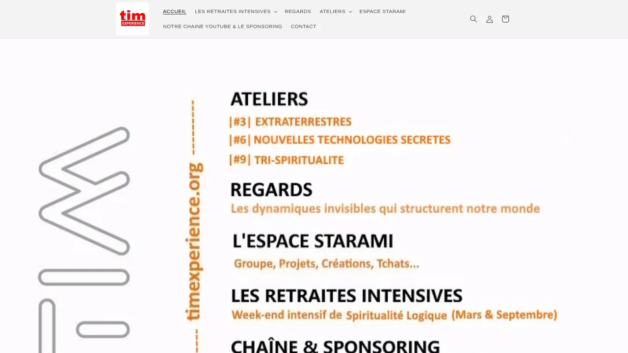 Screenshot de TIMexperience