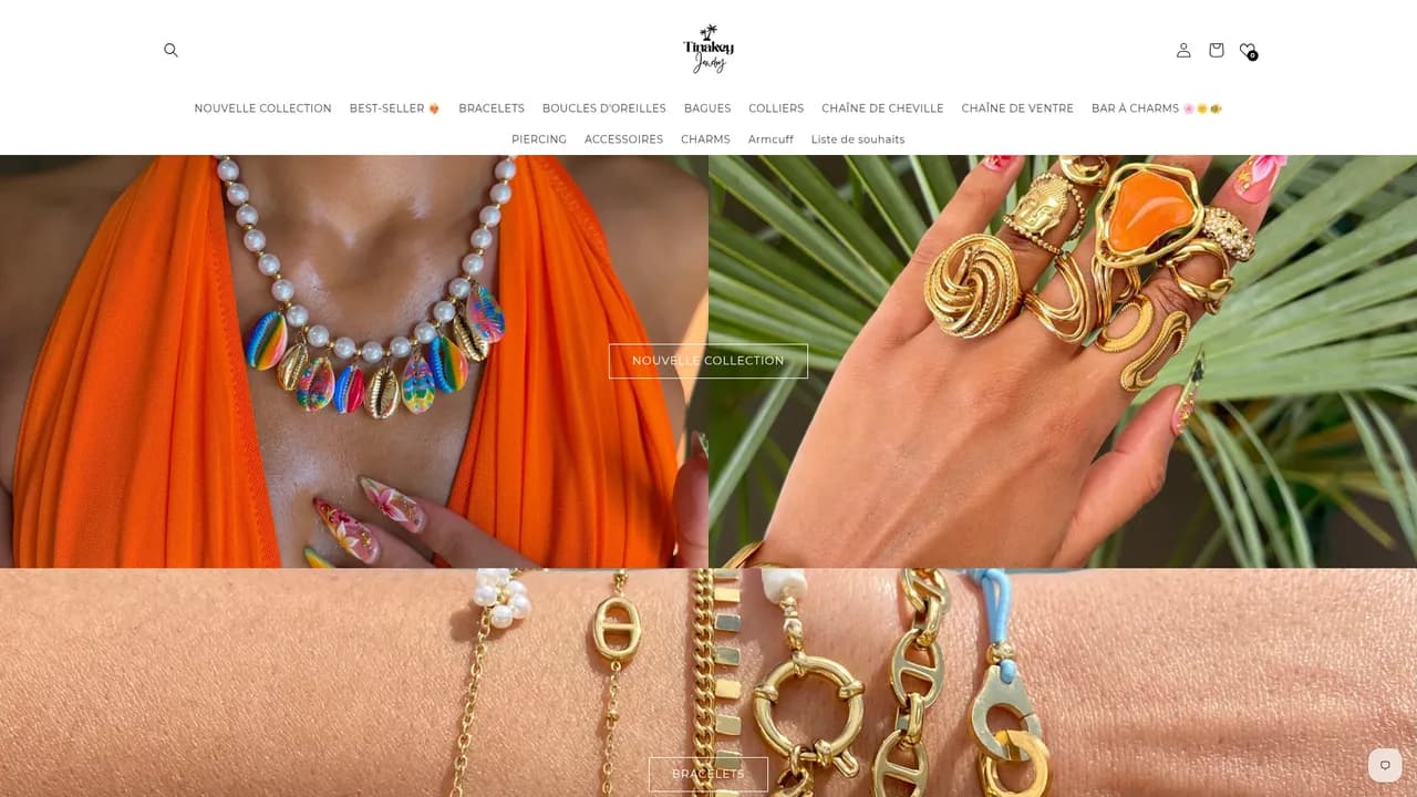 Screenshot de TINAKEY JEWELRY