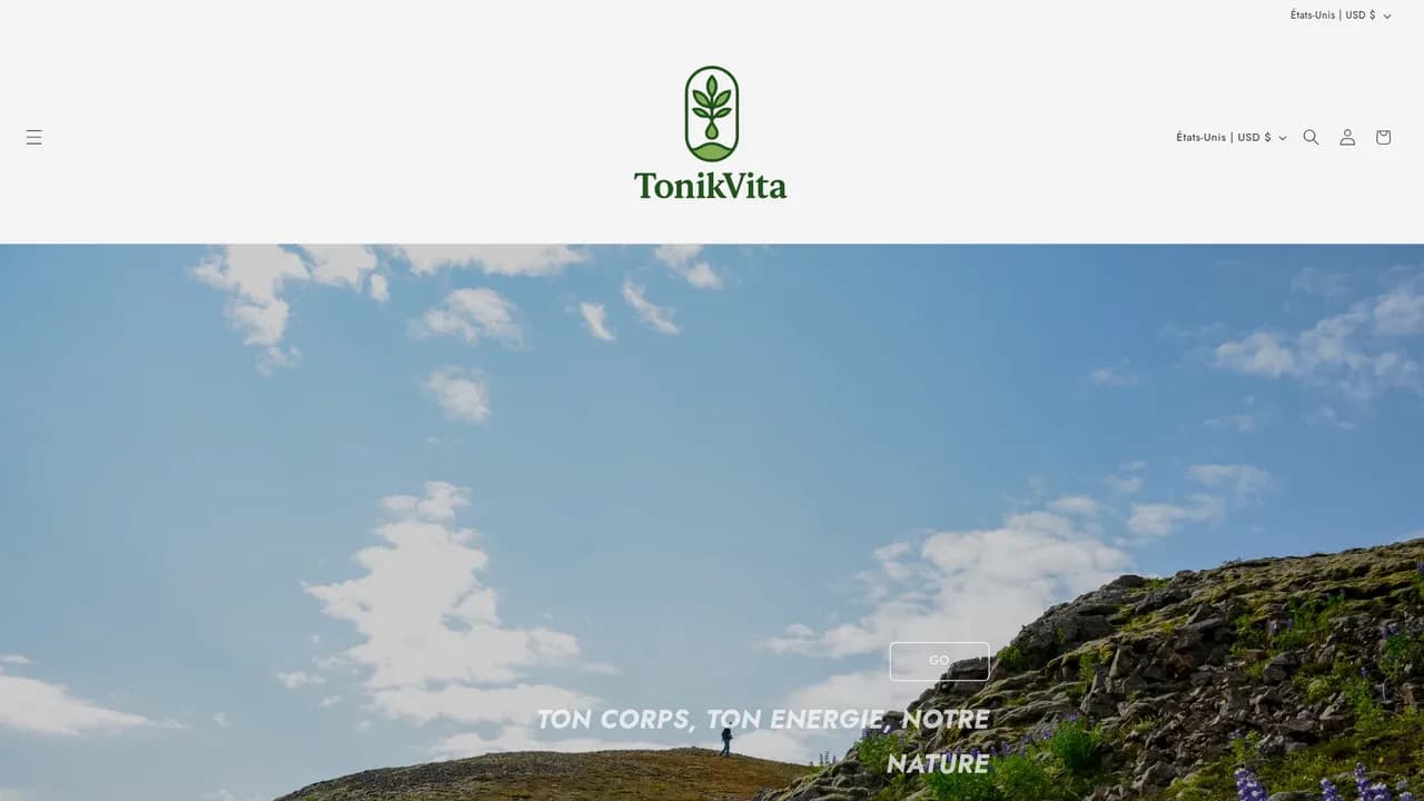Screenshot de TONIKVITA