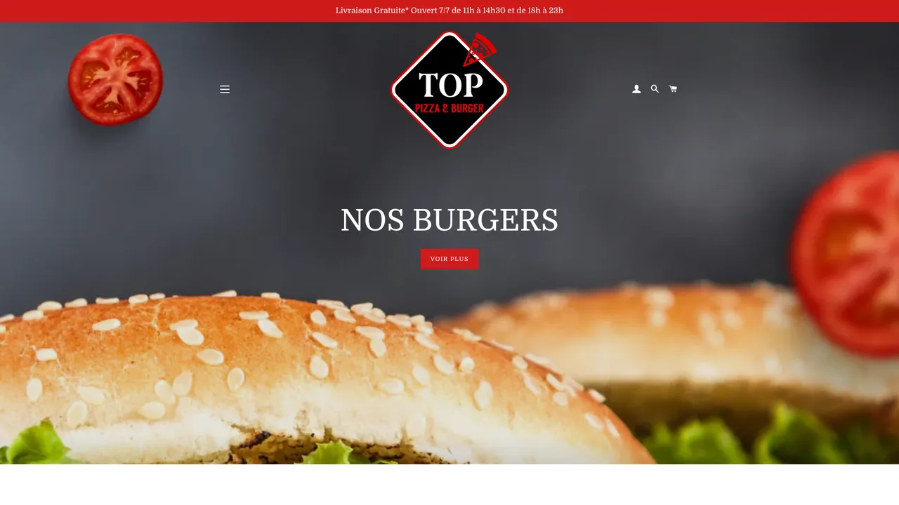 Screenshot de TOP PIZZA LA FERTE GAUCHER