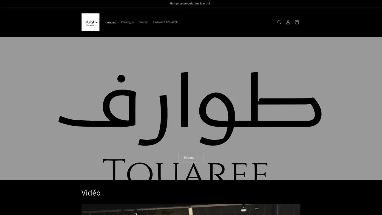 Screenshot de TOUAREF