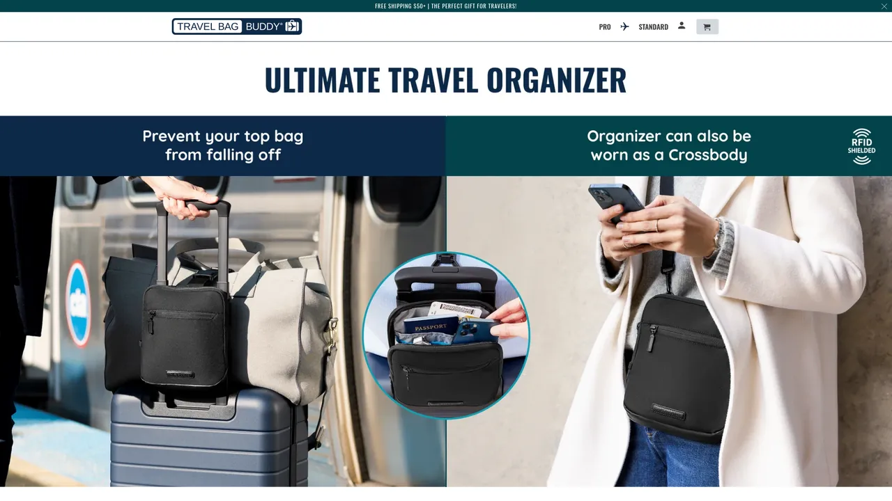 Screenshot de Travel Bag Buddy