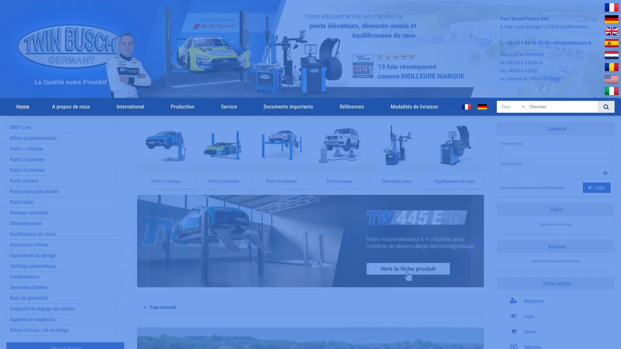 Screenshot de Twin Busch France Sarl