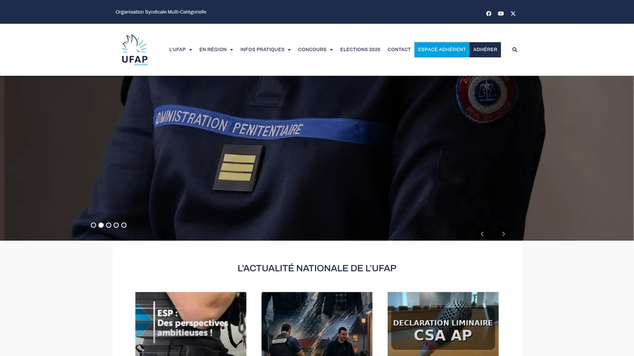 Screenshot de UFAP