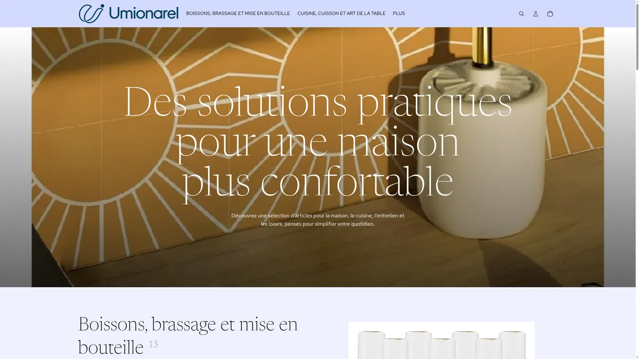 Aperçu du site umionarel.com