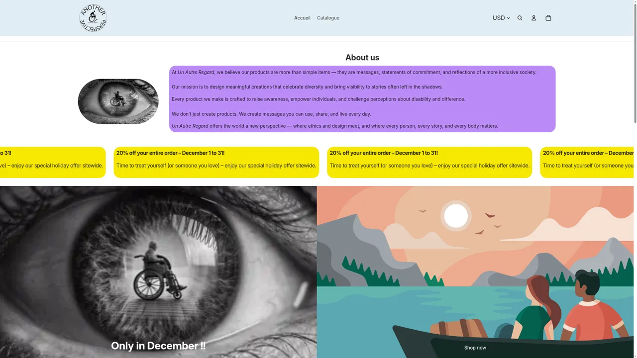 Screenshot de Un Autre Regard - Another Perspective