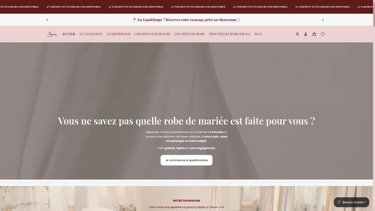 Screenshot de UN MESSAGE UNE ROBE
