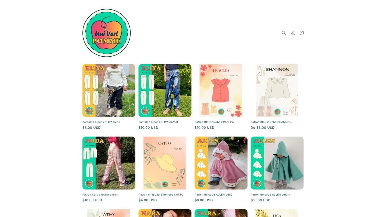 Screenshot de Uni Vert Pomme