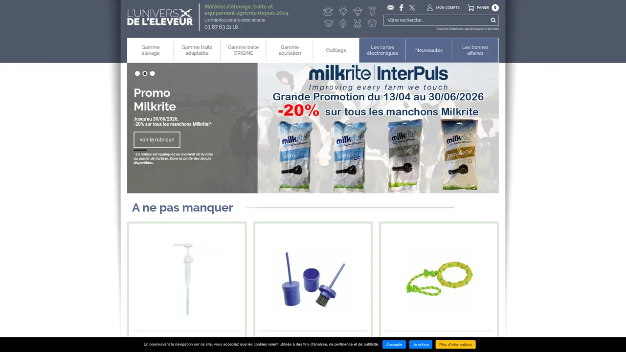 Screenshot de Univers de l'Éleveur