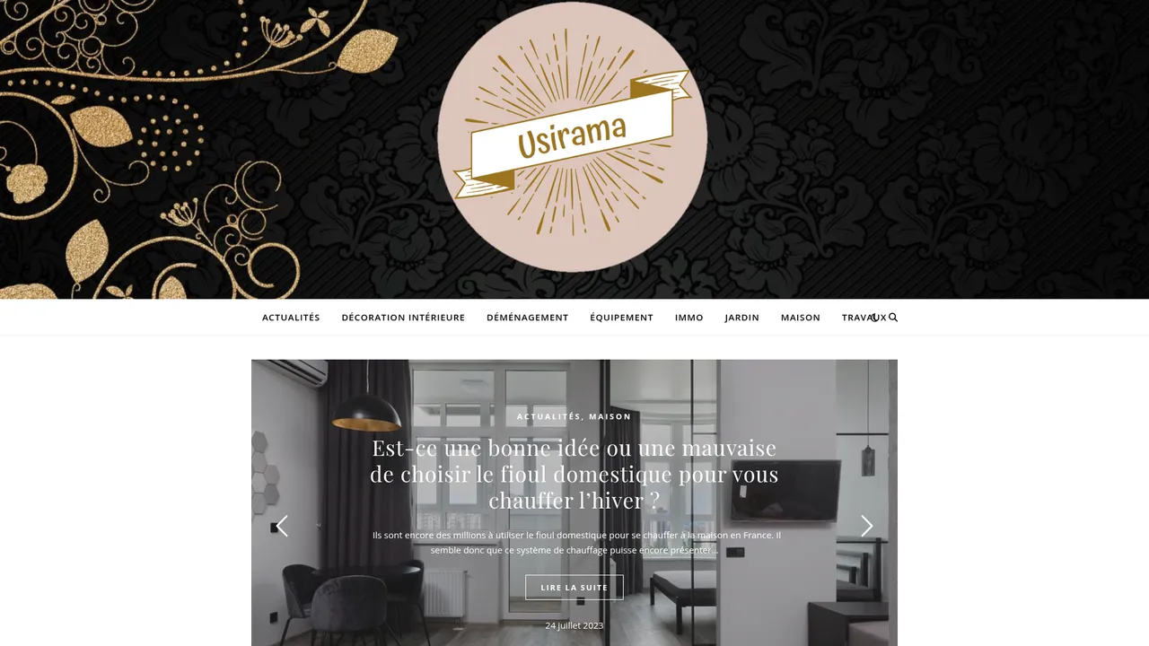 Screenshot de Meuble salle de bain - Store double pente - deco design - Usirama
