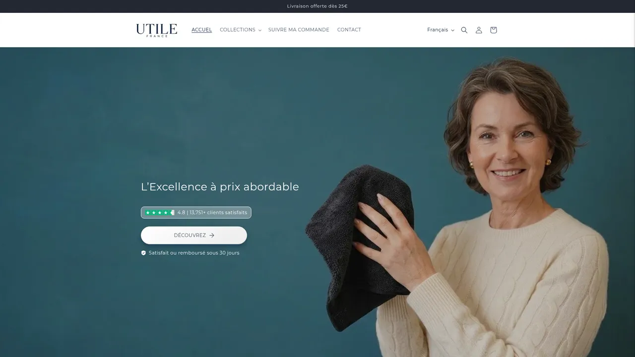 Screenshot de Utile France