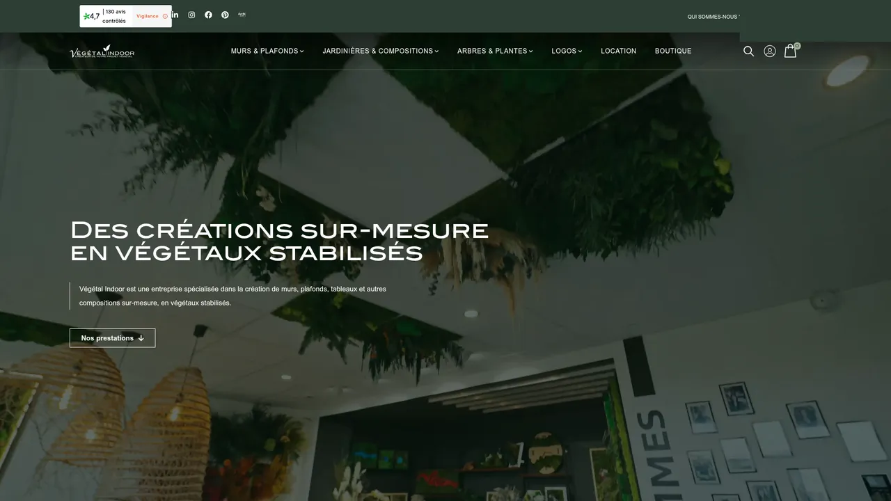 Screenshot de Végétal Indoor