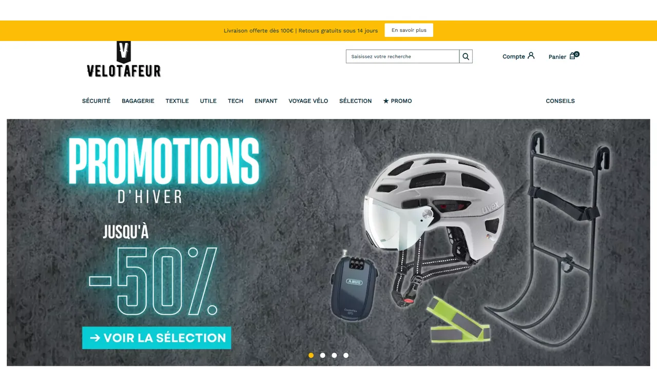 Screenshot de Vélotafeur