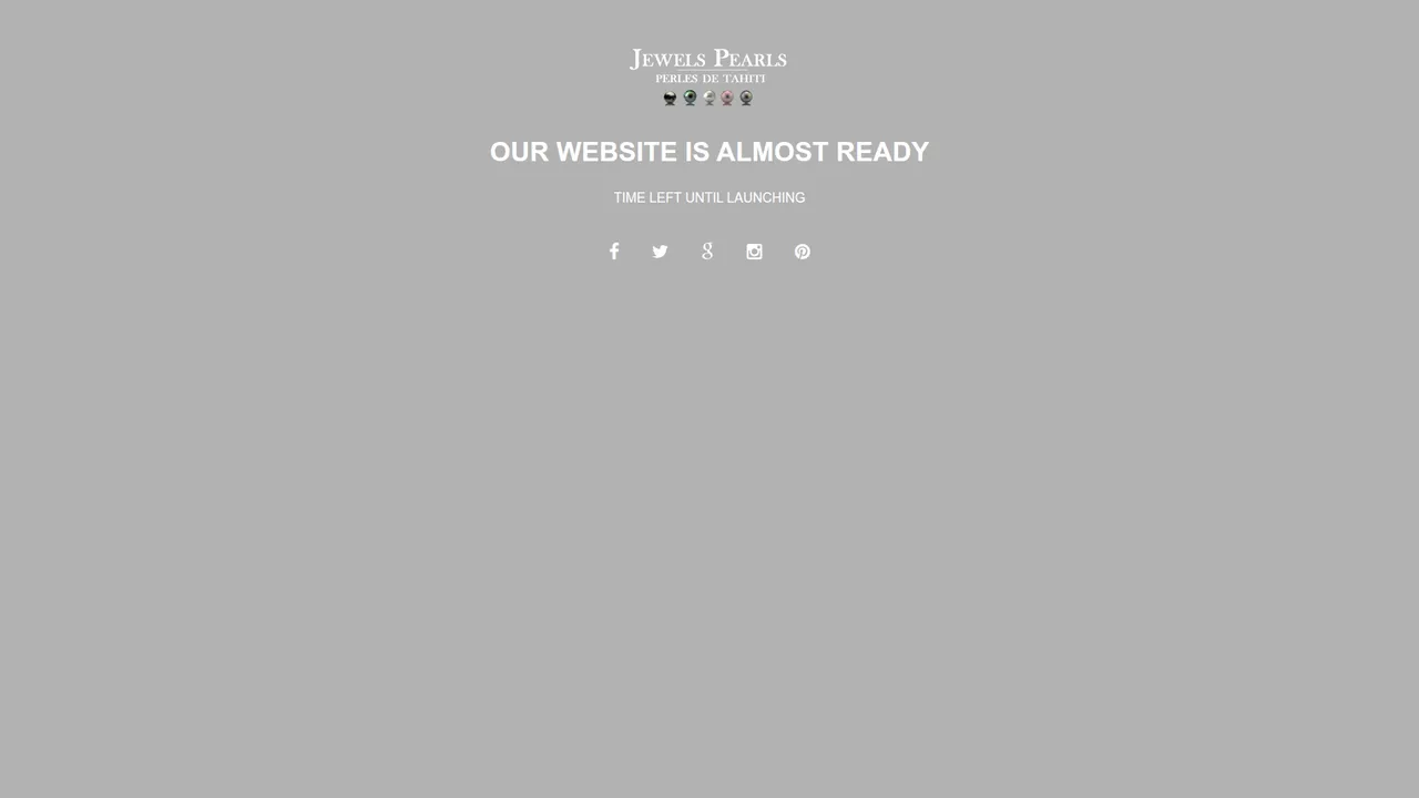 Aperçu du site Vente en ligne de bijoux - jewels pearls