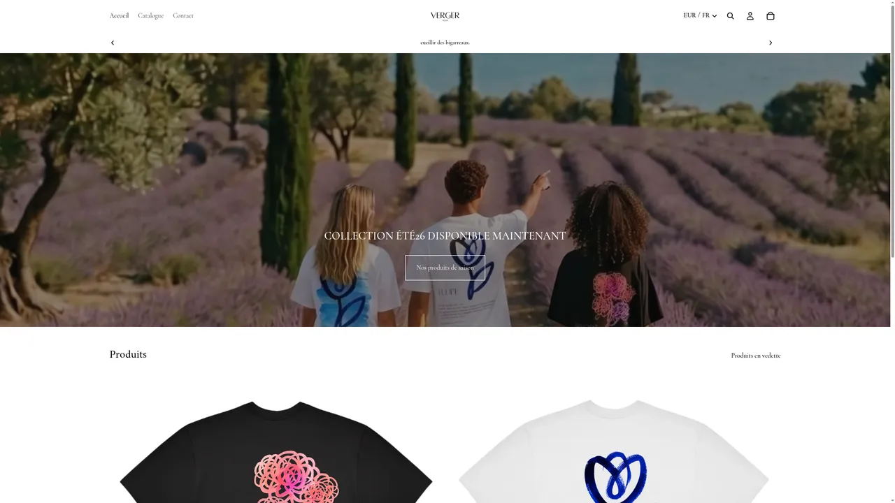 Screenshot de vergeratelier.com