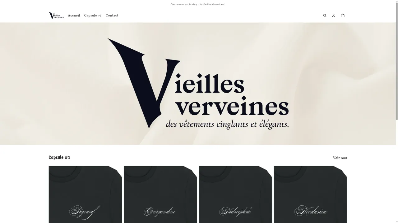 Screenshot de Vieilles Verveines