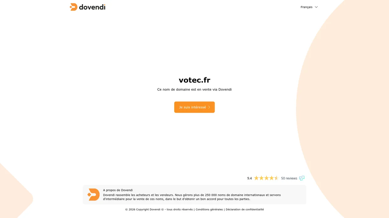Screenshot de Votec