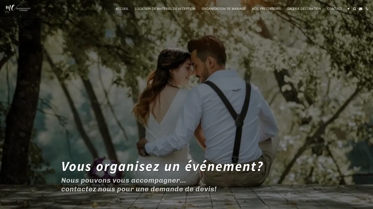 Screenshot de Vous organisez un événement?