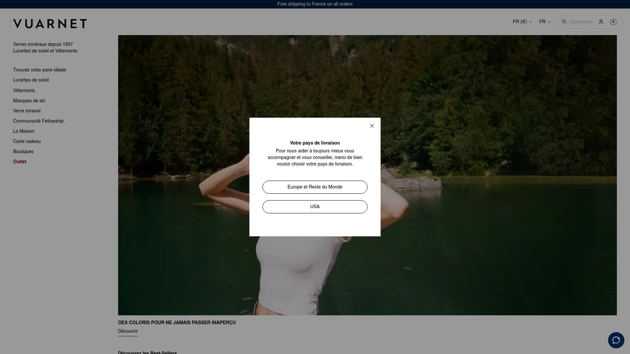 Screenshot de vuarnet.fr