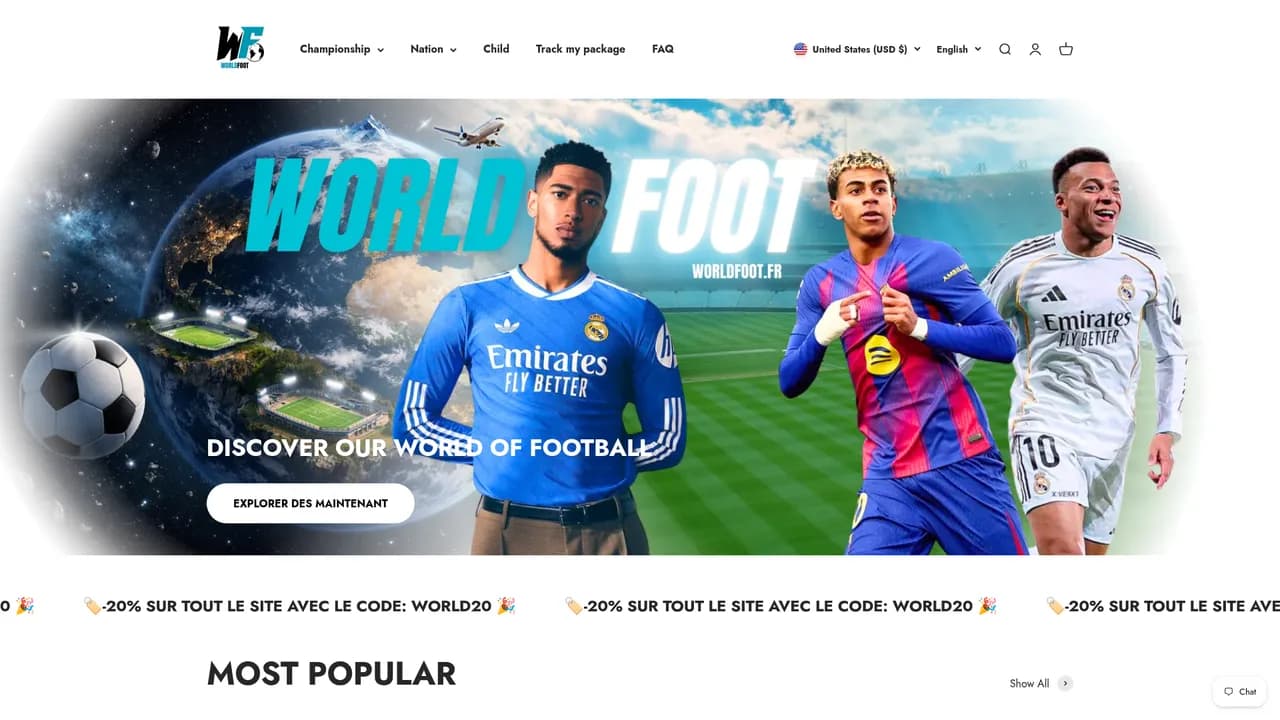 Screenshot de World Foot