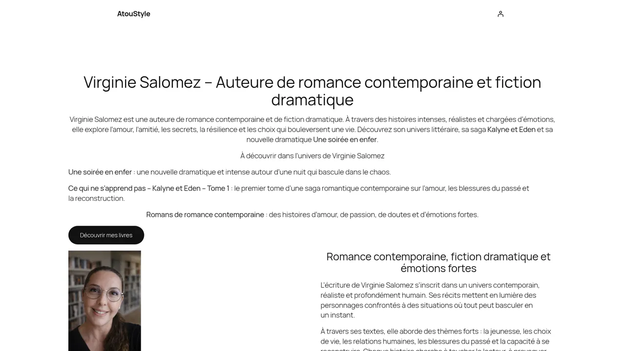 Aperçu du site www.atoustyle.fr