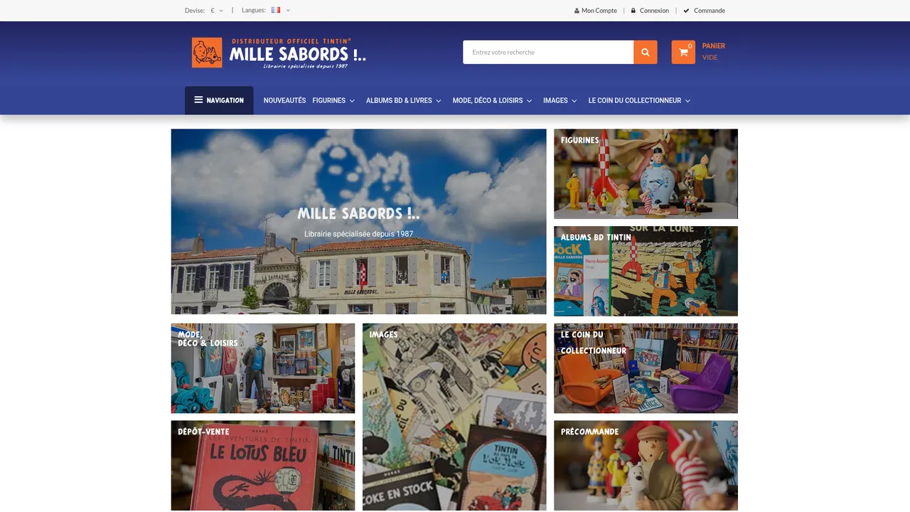 Screenshot de www.1000-sabords.com