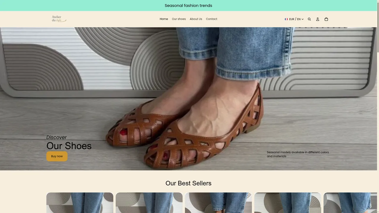 Screenshot de www.atelierdustyle.net