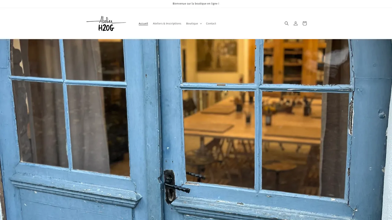 Screenshot de www.atelier.h2og.fr