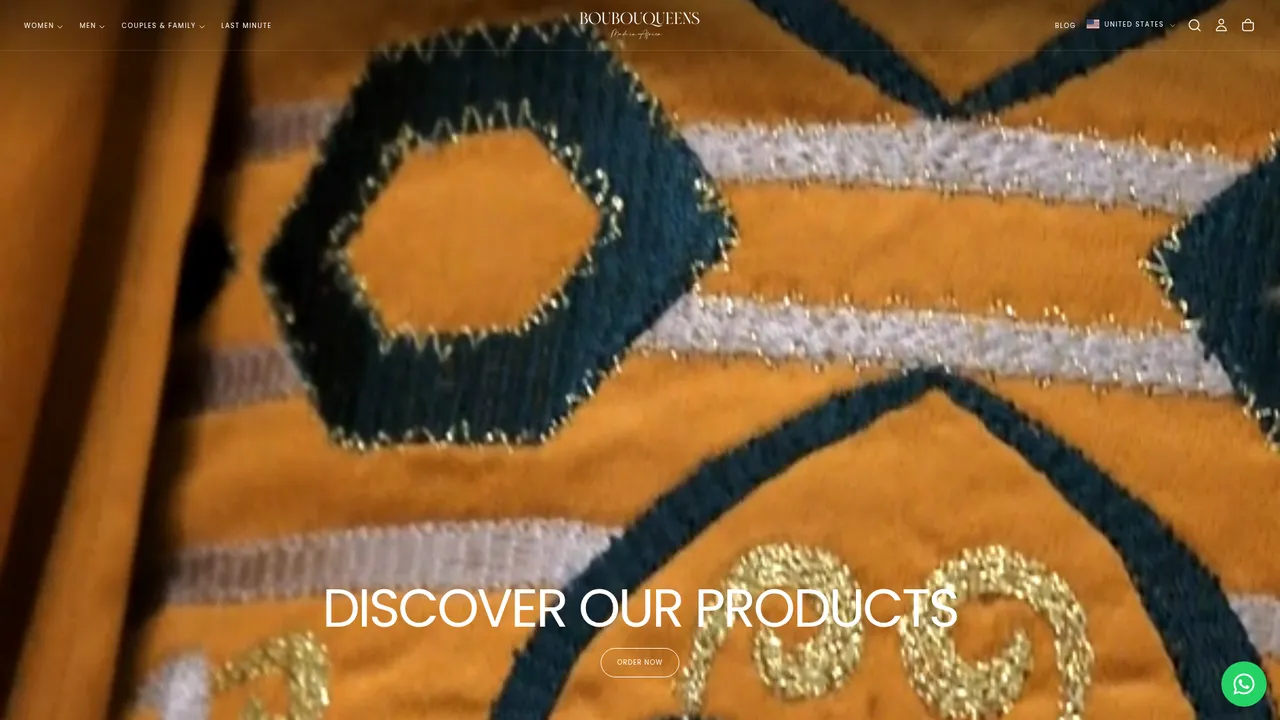 Screenshot de www.boubouqueens.com