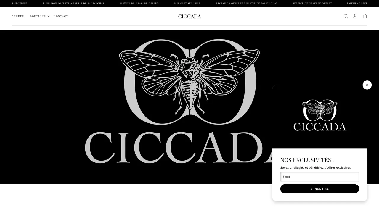 Aperçu du site www.ciccada.fr