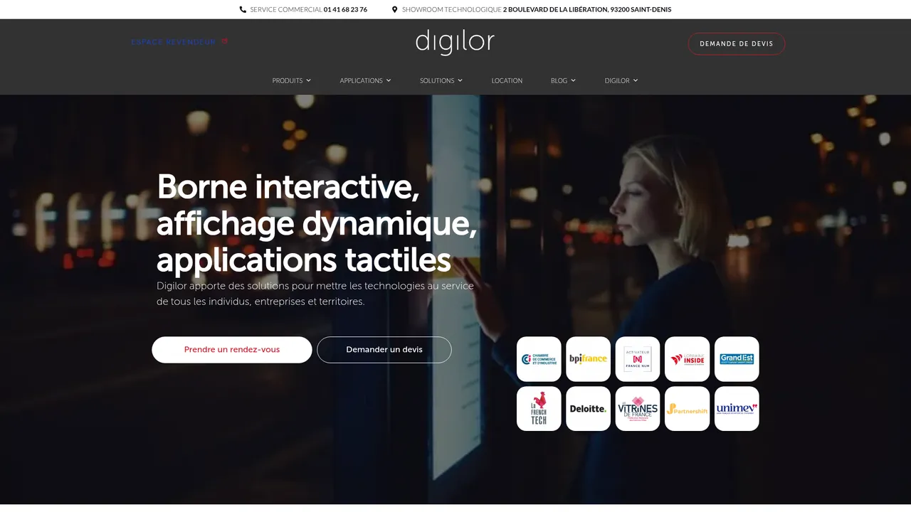 Screenshot de www.digilor.fr