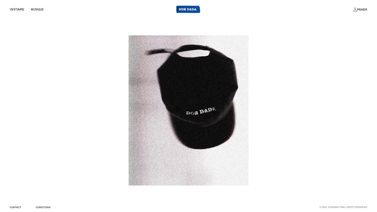 Screenshot de www.dondada.fr